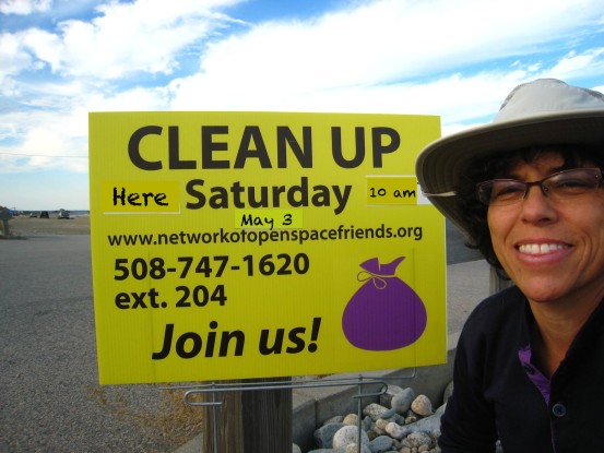 Hometown Cleanup Sign